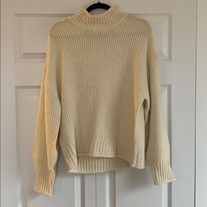 Cream sweater